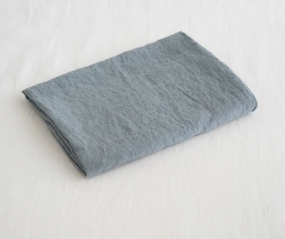 Linen Pillow Case 2pc Queen | Ocean Teal