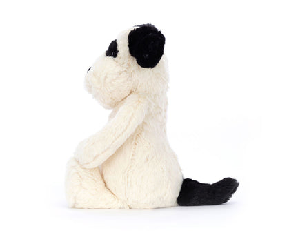 Bashful Black & Cream Puppy Medium