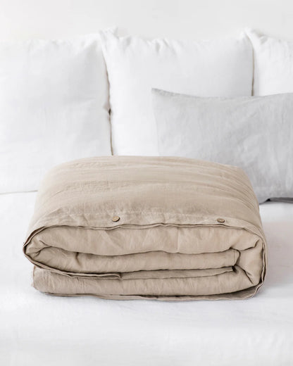 Linen Duvet Cover | King | Natural