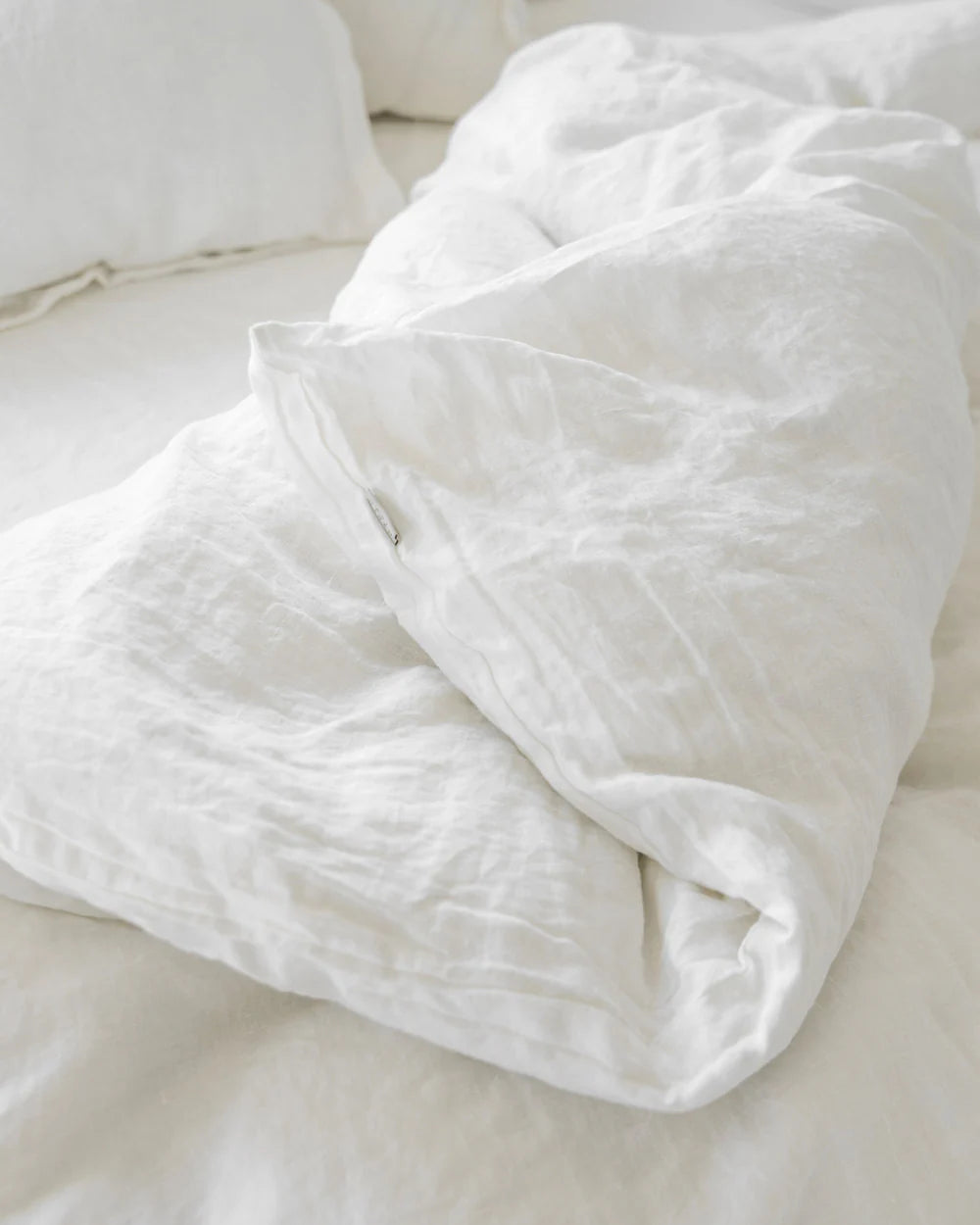 Linen Duvet Cover | Queen | White