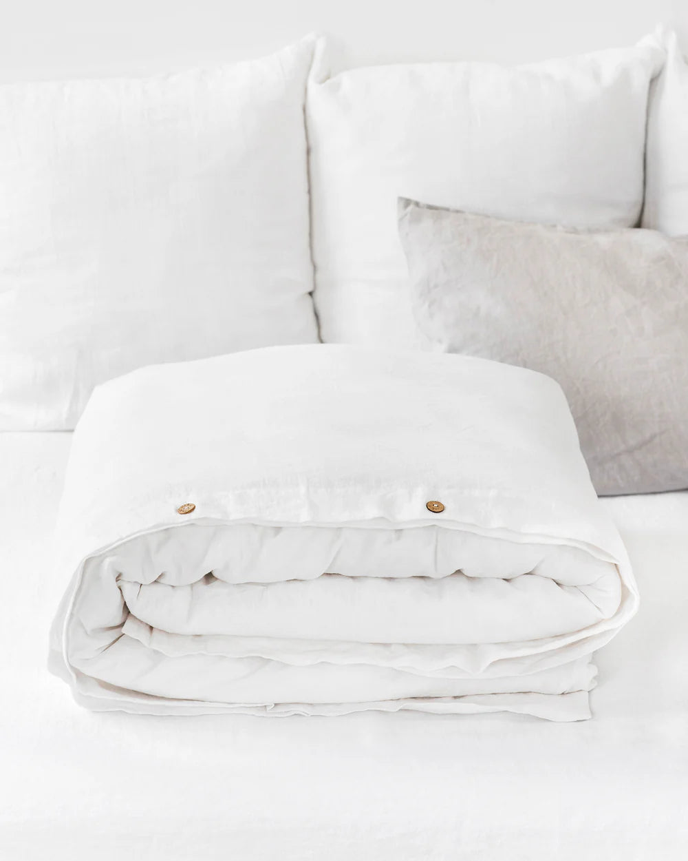 Linen Duvet Cover | Queen | White