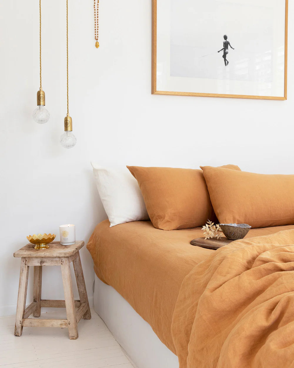 Linen Duvet Cover | Queen | Tan