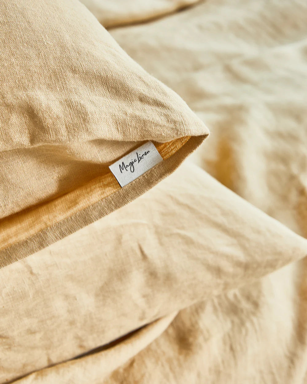 Linen Duvet Cover | Queen | Sandy Beige