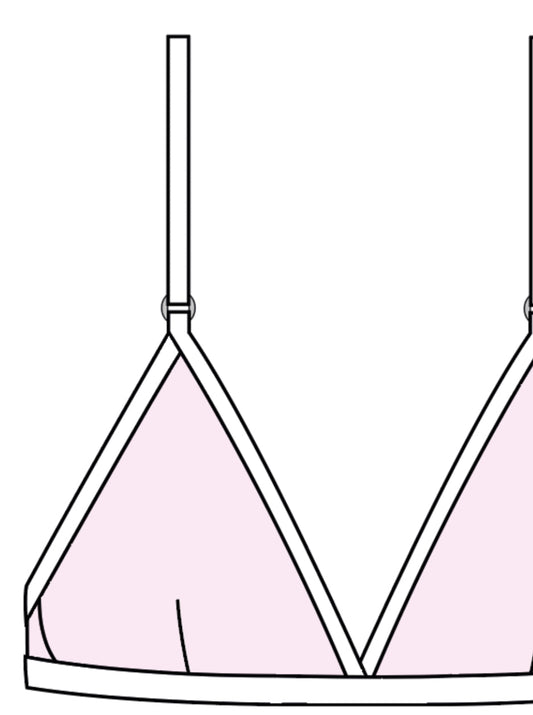 Bralette Mesh - Pink