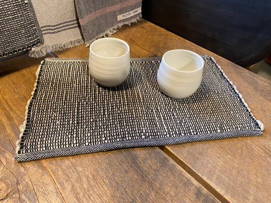 Wabi Sabi | Handwoven Linen & Cotton Placemats - Set of 2