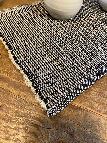 Wabi Sabi | Handwoven Linen & Cotton Placemats - Set of 2