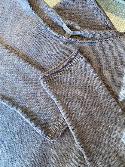 It Is Well L.A. Serene Sweater Dress in Natural, Soil & Black
