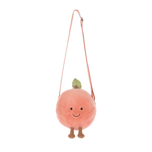 Jellycat Amuseables peach shoulder bag