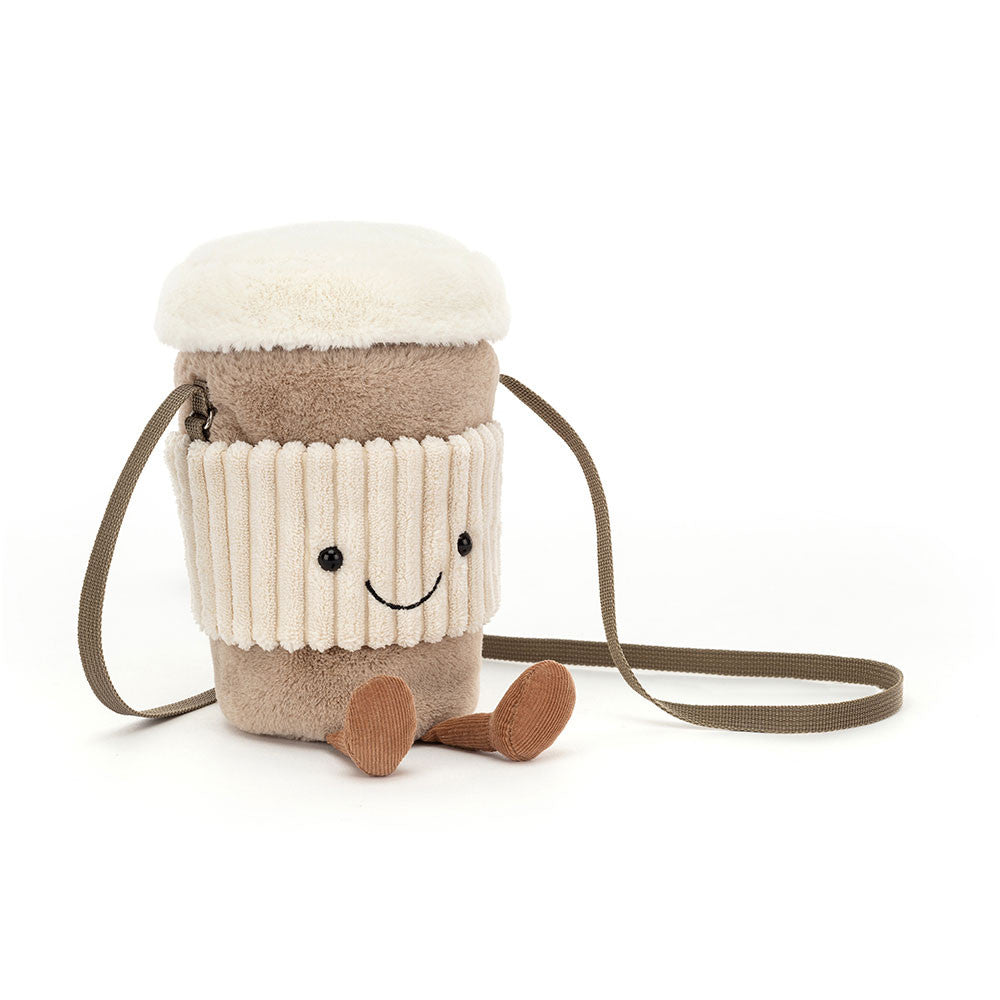 Amuseables Perkle Coffee | Shoulder Bag