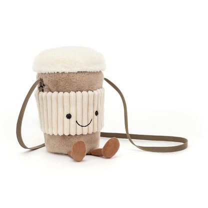 Amuseables Perkle Coffee | Shoulder Bag