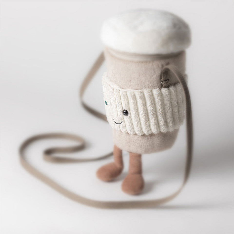 Amuseables Perkle Coffee | Shoulder Bag