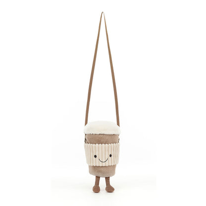 Amuseables Perkle Coffee | Shoulder Bag