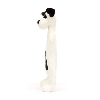 Jellycat Bashful Black and Cream Puppy Comforter
