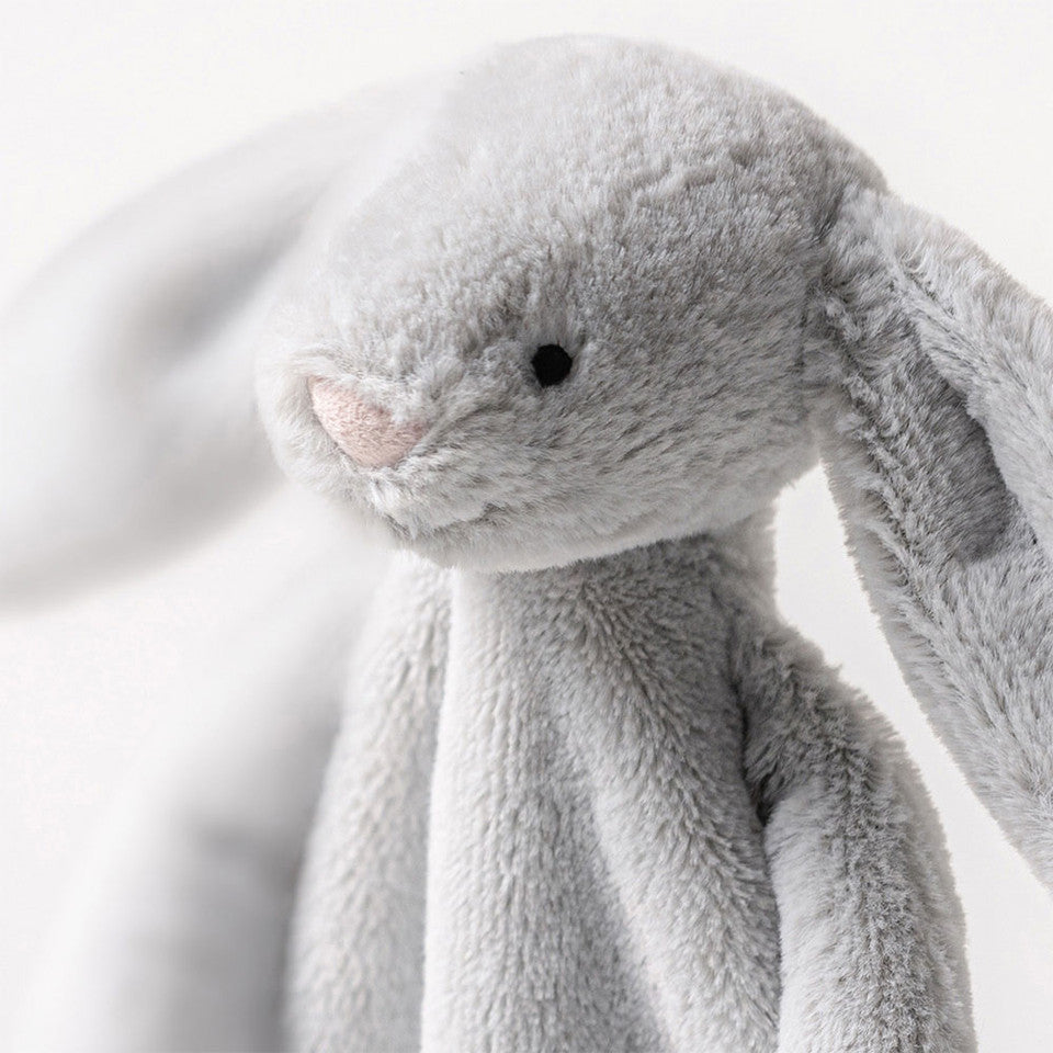 Bashful Silver Bunny | Comforter