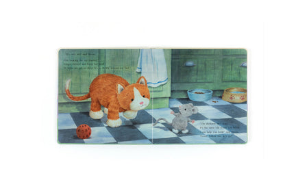 Jellycat - Ginger, The Courageous Kitten Book - inside 2