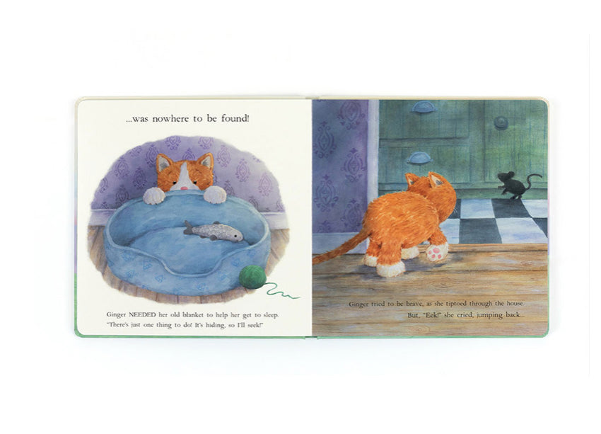 Jellycat - Ginger, The Courageous Kitten Book - inside 3