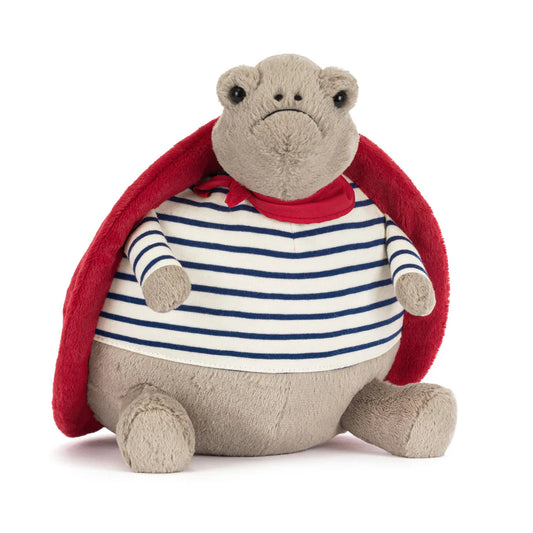 Jellycat Timmy the Turtle in a Romantic Outfit
