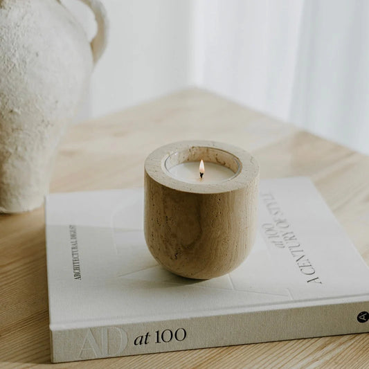Vessel | Beige Travertine