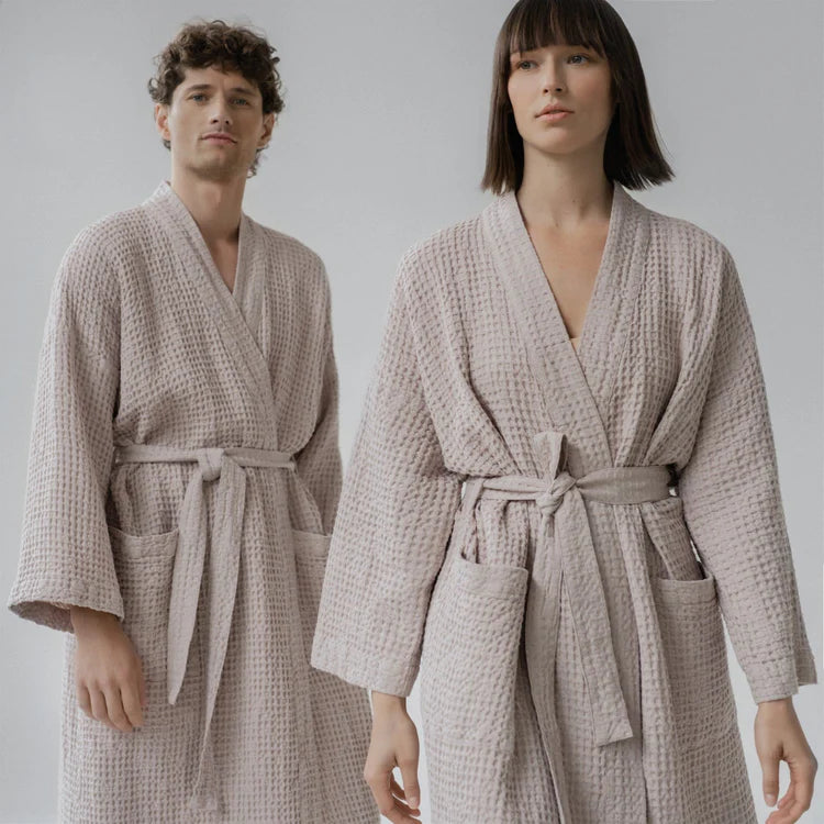 Honeycomb Waffle Bathrobe