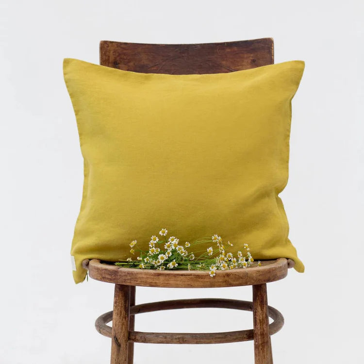 Linen Cushion Cover | Assorted Solid Colours