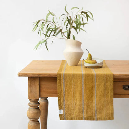 Linen Table Runner | Assorted Colours