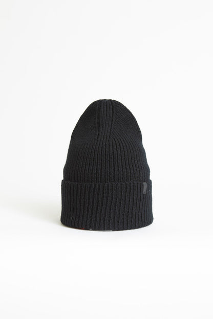 Dinadi Merino Rib Hat in Black