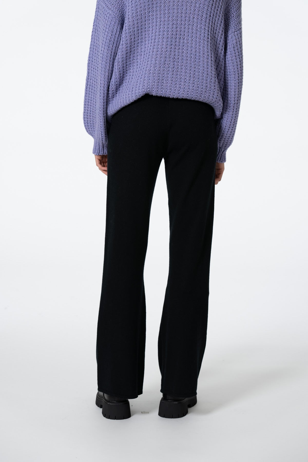 Dinadi Merino Pants in Black Fall 23/24
