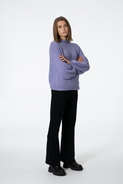 Dinadi Merino Pants in Black Fall 23/24
