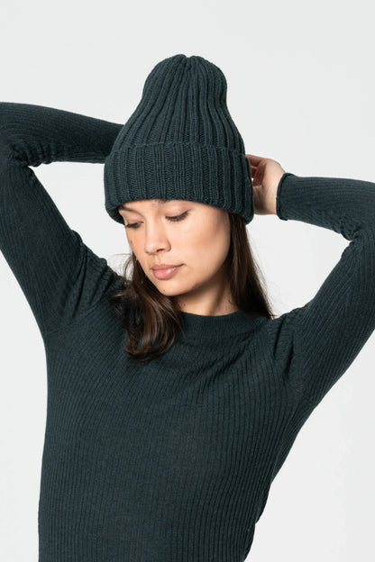 Merino Thick Rib Hat