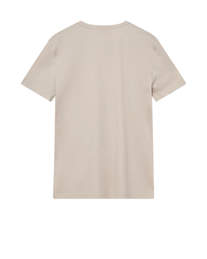 Men's Mos Mosh Gallery Perry short sleeve t-shirt organic cotton chateau gray flatlay back