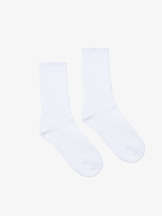 Milo & Dexter - FW24 - Classic Cotton Socks in White