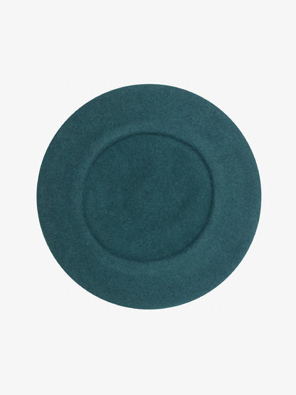 Milo & Dexter - FW24 - The Beret in Emerald - inside beret