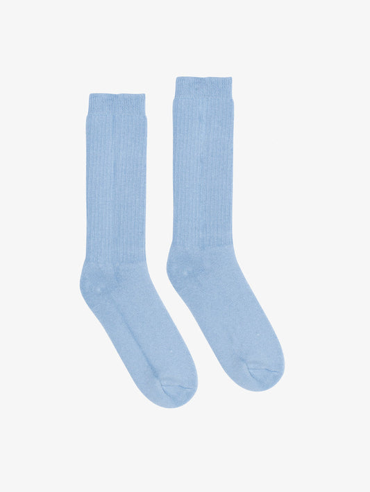 Milo & Dexter  FW24 - Milo’s Rec Room Socks in Sky Blue 1