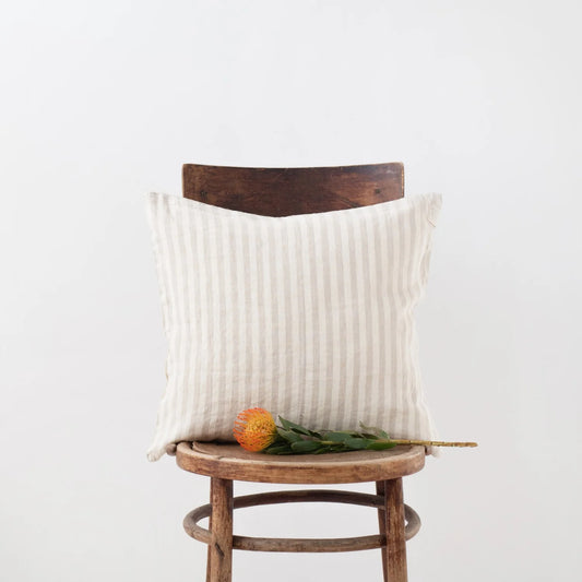 Cushion Cover | Natural Stripe (20"x20")