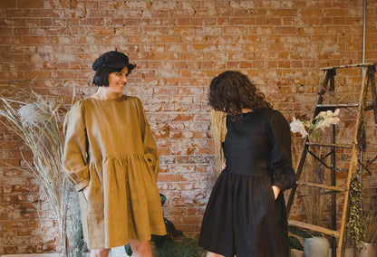 Mini Gloria Dress in Olive