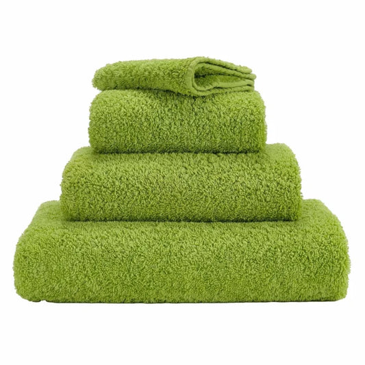 Abyss & Habidecor Super Pile Towels in Apple Green