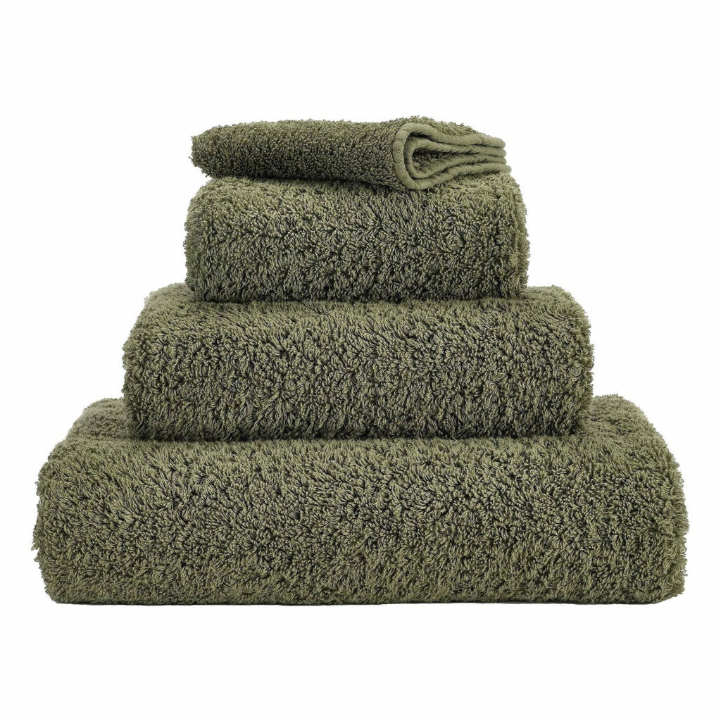 Abyss & Habidecor Super Pile Towel in Khaki