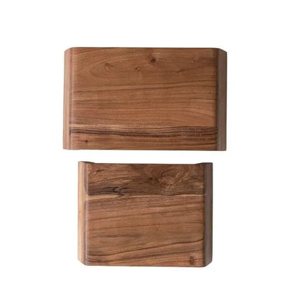 Acacia wood nesting pedestals