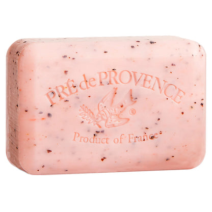 Bar of soap with 'Pre de Provence' branding on a white background