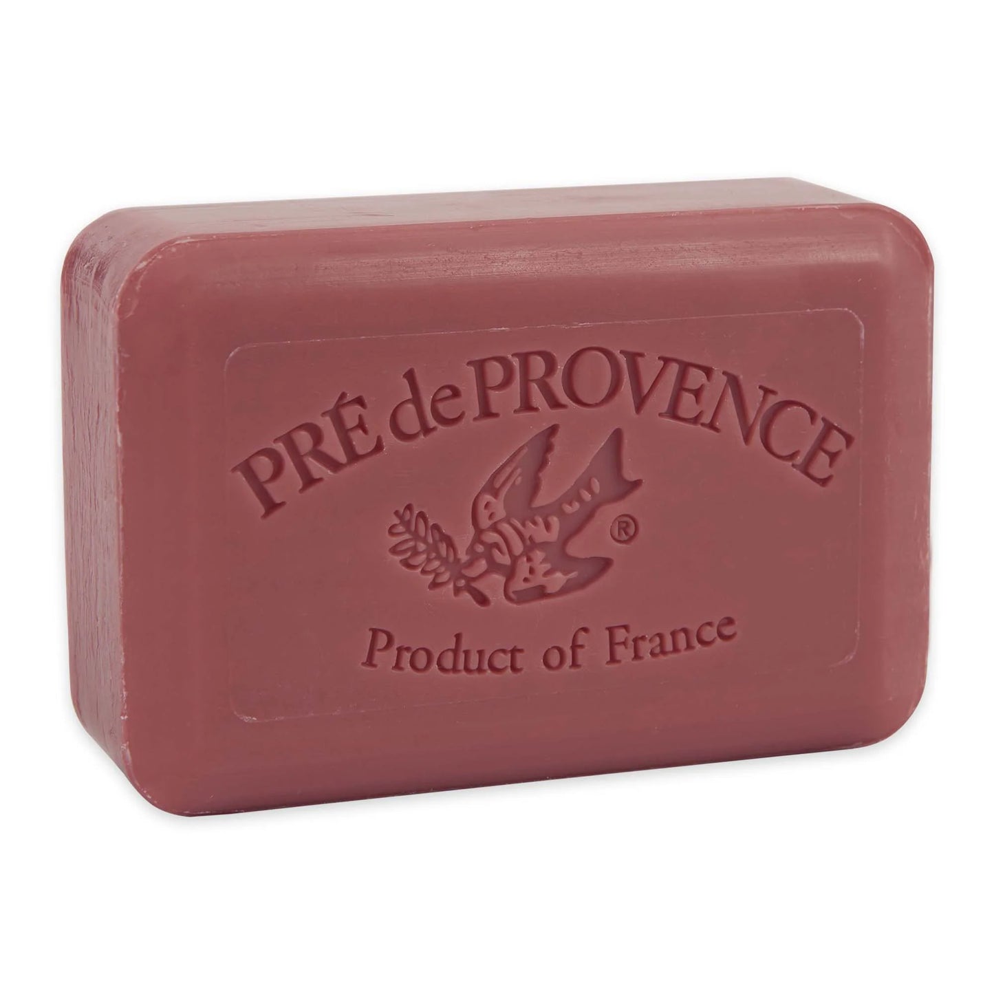 Bar of soap with 'Pre de Provence' branding on a white background