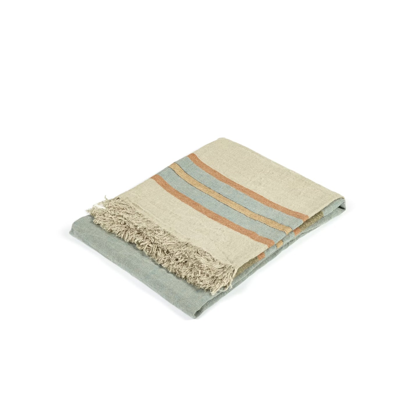 Libeco The Belgian Towel Fouta in Multi Stripe