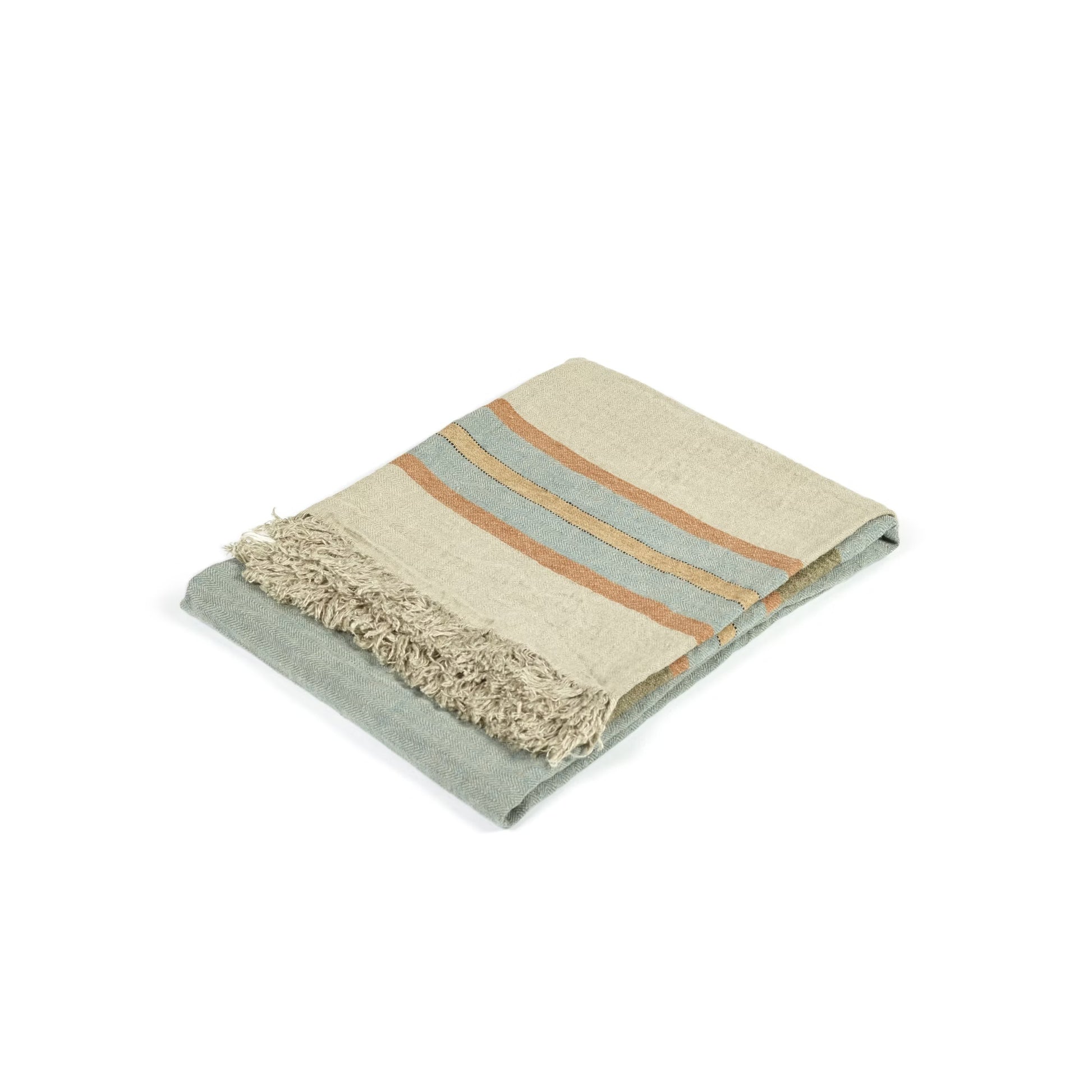 Libeco The Belgian Towel Fouta in Multi Stripe