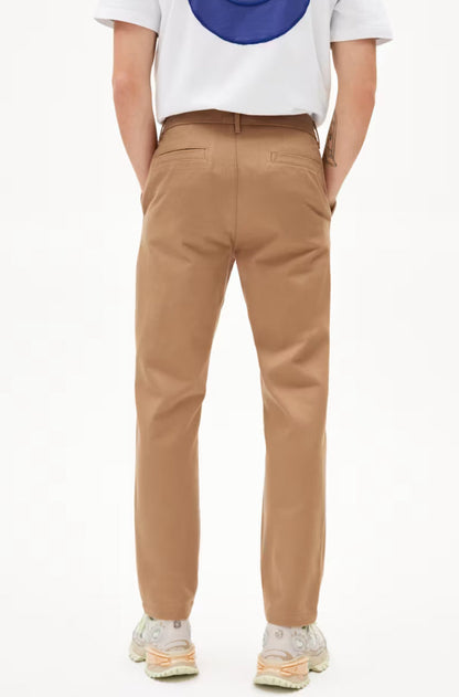 ANAAR Premium Pants in Pale Umber - ARMEDANGELS Canada