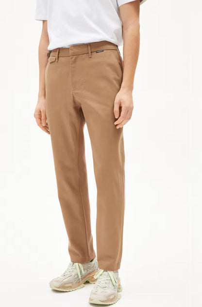 ANAAR Premium Pants in Pale Umber - ARMEDANGELS Canada
