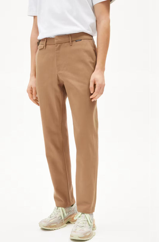 ANAAR Premium Pants in Pale Umber - ARMEDANGELS Canada