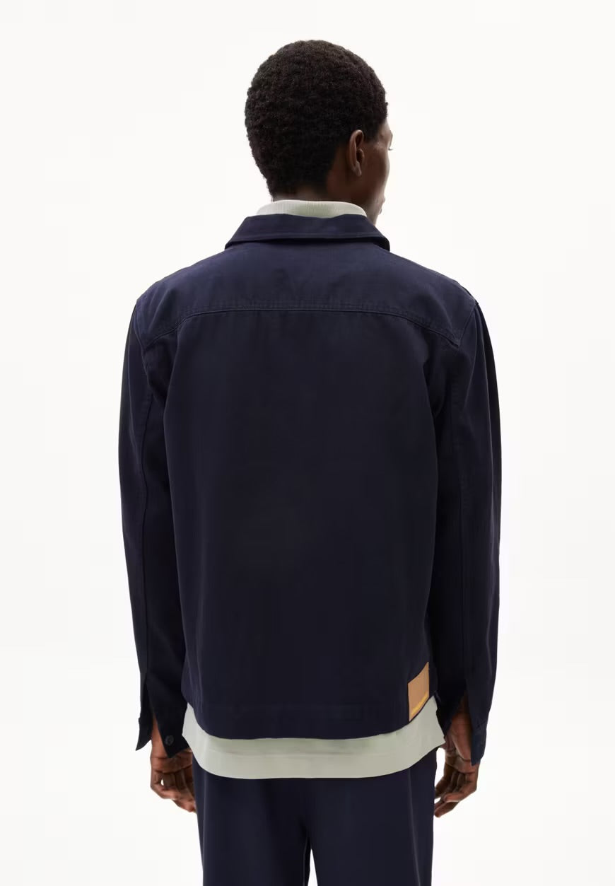 SS25 - ARMEDANGELS - Straavo Jacket in Night Sky - back 2 