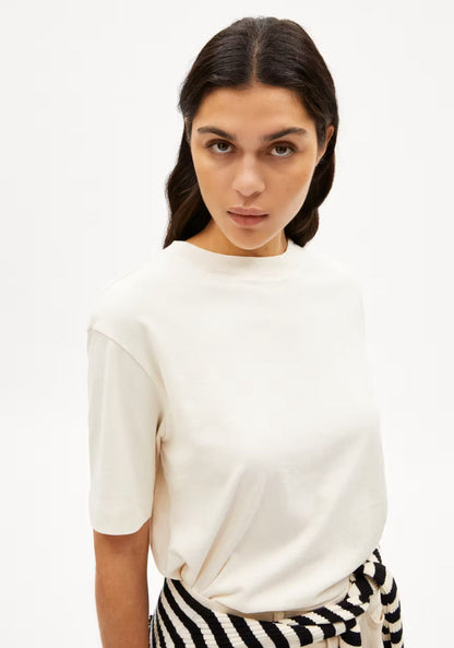 SS25 - ARMEDANGELS - Tarjaa Shirt in Undyed - front 3 