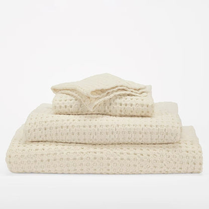 Pousada Waffle Towel | Ecru 101