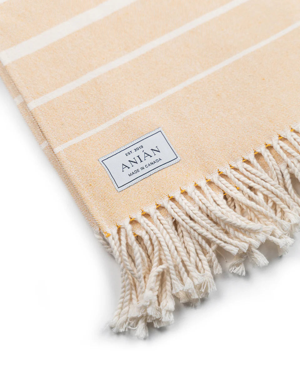 SS25 - Anián - The Palermo Towel | Jaune - display 2