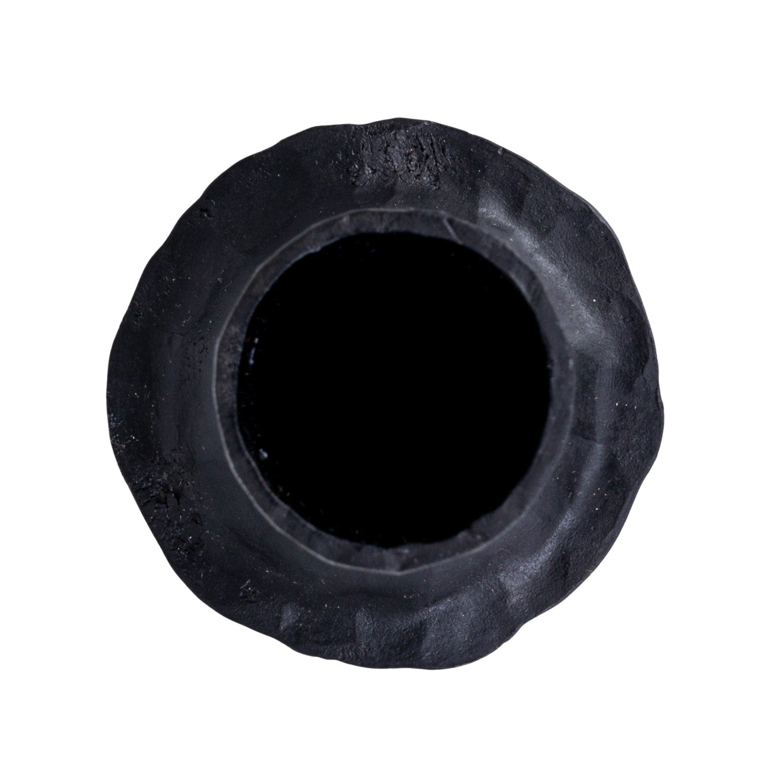 SS25 - Hand-Forged Cast Iron Taper Holder - Creative Co-op - close up 2 